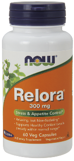 Stress & Appetite Control- Relaxing, but Non-Sedating. Supports Healthy Cortisol Levels..